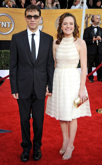 Fred Armisen, Elisabeth Moss, 2009 SAG Awards